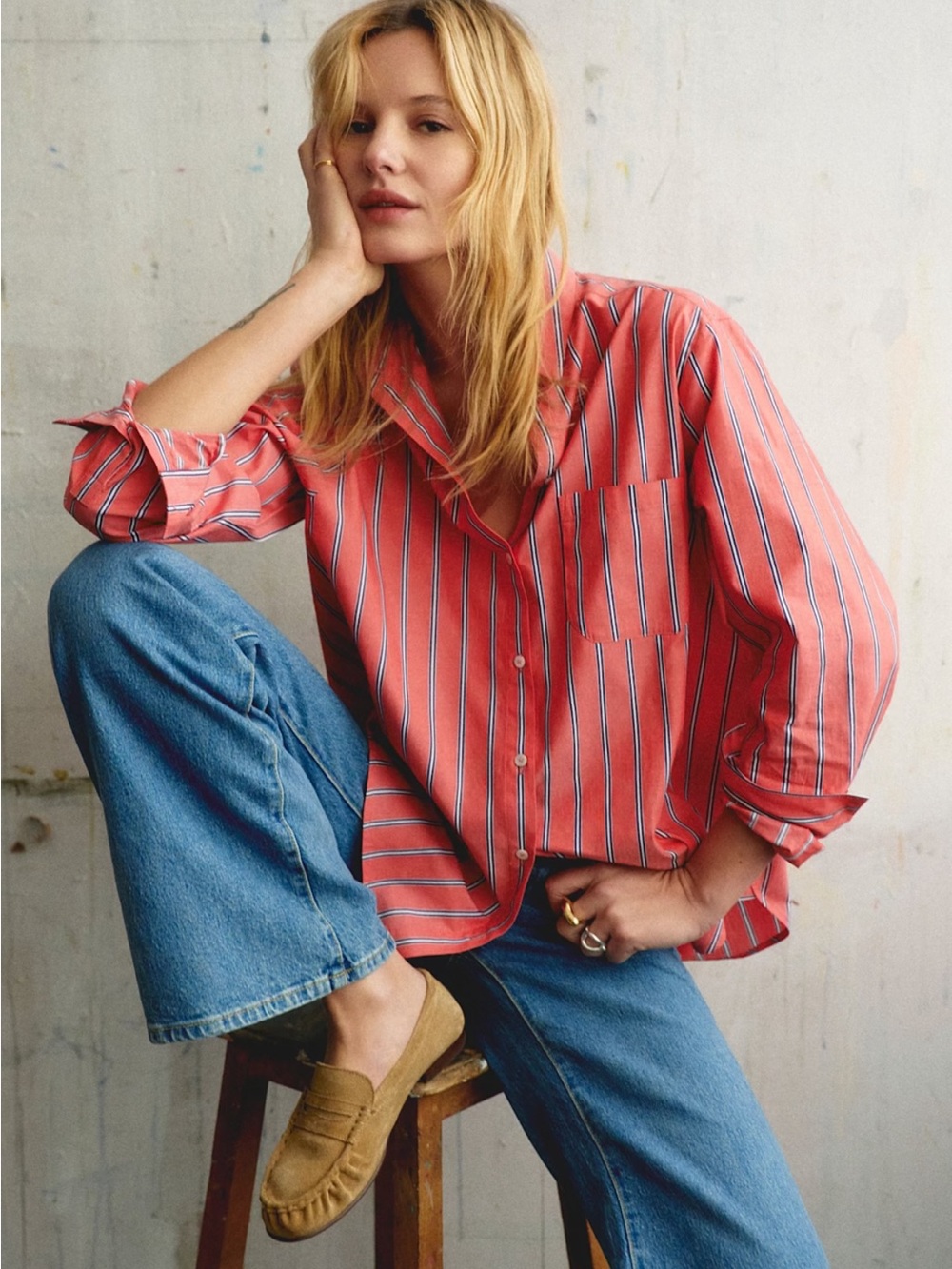 Sezane Max Shirt - Picture 2 of 8